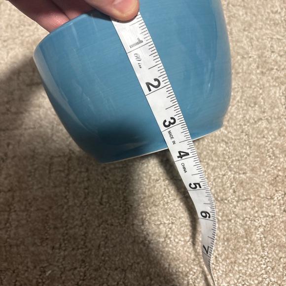 JCP Home azure blue bowl 6x3 - Picture 4 of 5